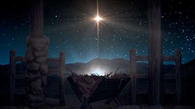 Starry Night Nativity 7