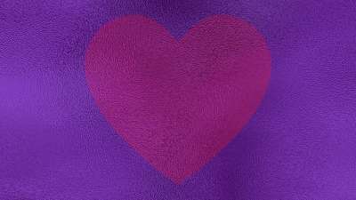 Valentine Foil Purple