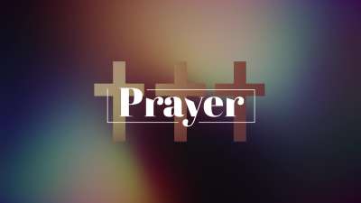 Vibrant Crosses Prayer