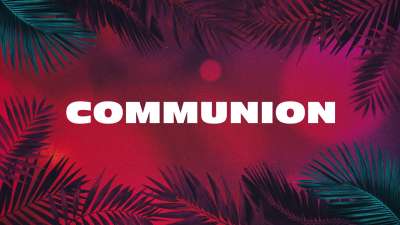 Vibrant Palms Communion
