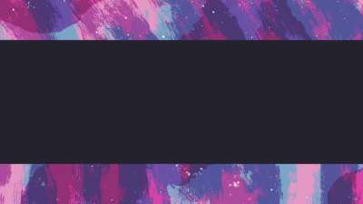 Vibrant Strokes Cool Box