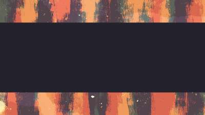 Vibrant Strokes Orange Box